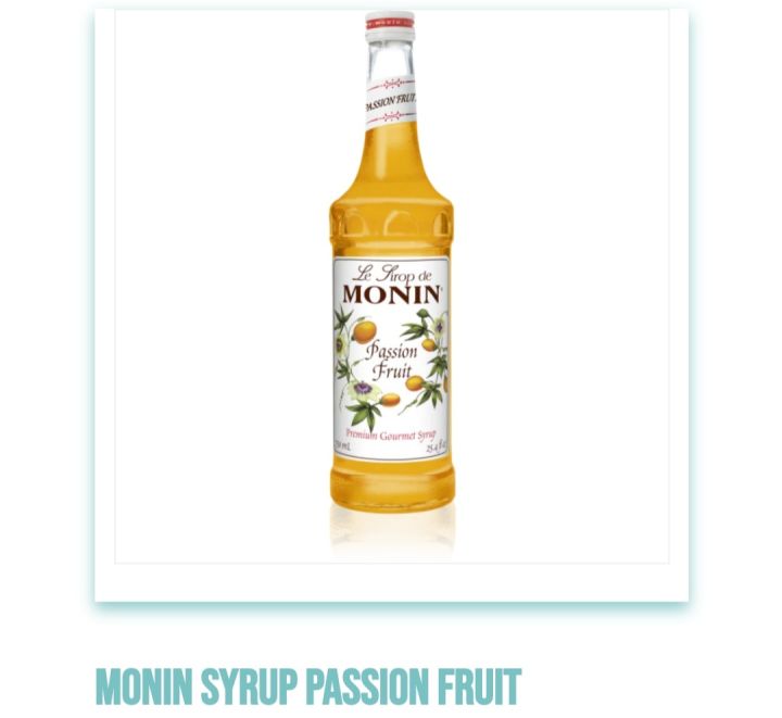 Monin Passion Fruit syrup 1L