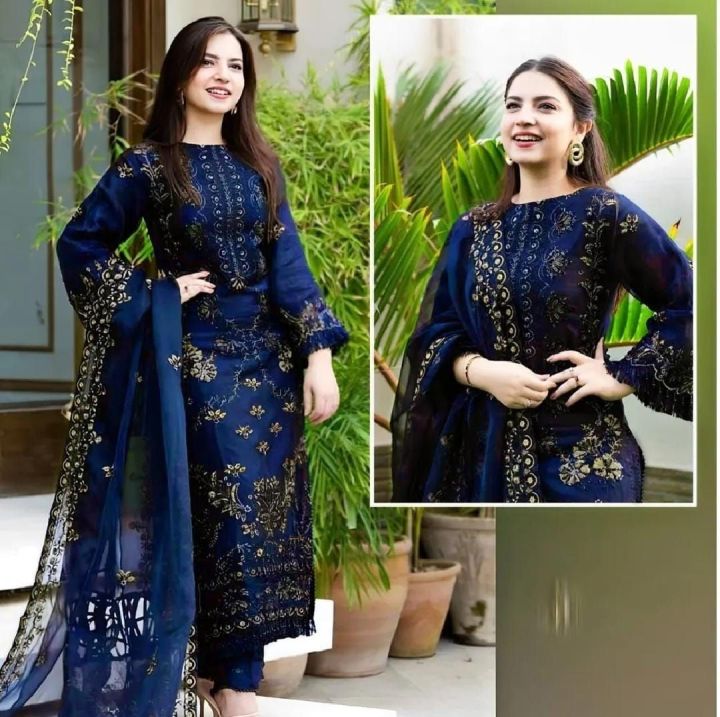 HS%20Fashion%20Store%20Crinkle%20Chiffon%20Embroidered%20Unstitched%20Black%20Party%20&%20Formal%20Wear%203%20Piece%20Suit%20for%20Women%20-%20Image%205