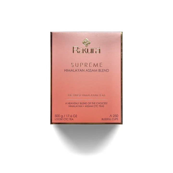 Citrus Rakura Tea Rakura Supreme Assam Blend Tea 500g | Loose CTC Tea | Heavenly Blend of ...