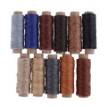50m/Roll Leather Sewing Flat Waxed Thread Wax String Hand Stitching Craft 150D. 