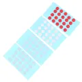 Small Round Dot PTFE Mouse Skates DIY Mice Glide Feet ICE Control Speed Version Wear Resistant Esports Universal Mouse Foot Pads. 