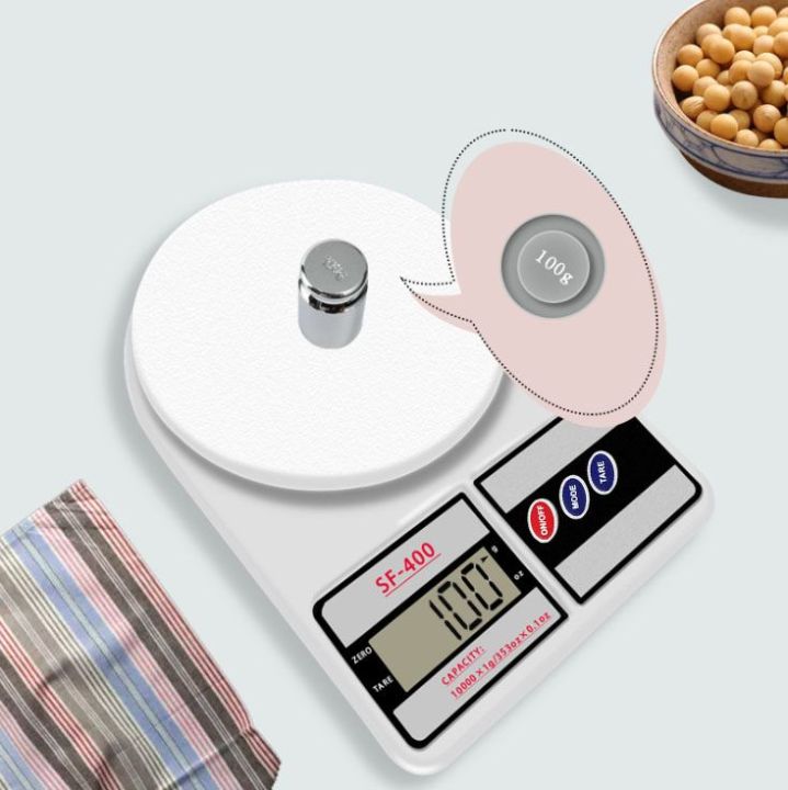 TSC 10kg Electronic Digital Kitchen Scale Ideal For Mother & Baby Cooking Gift Items Digital Weight Machine Digital Weight Scale Digital Weighing Scale Digital Weighing Machine Digital Mini Scale Scale Weight Machine Digital Jewelry Vegetable Fruit Scale