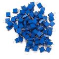 5pcs 3296W 20k ohm 203 Potentiometer, Trimming, Variable Resistor, Preset, Trimpot, Adjustable Resistor, High precision multi-turn volume. 