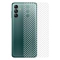 Samsung Galaxy A05s Back Sticker - Carbon Fiber Back Sticker Skin For A05s. 