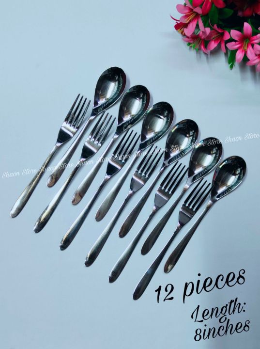 Spoon%20Set/Table%20Spoon%20Set/Cutlery%20Set/Non-Magnetic%20Stainless-Steel%20Tabe%20Spoon%20-7%20to%208%20Inches-12%20Pcs%20-%20Image%206