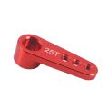 28.4mm Metal Servo Arm For 1/10 Rc Car Wltoys Futaba Hsp Axial Scx10 Trx4 Trx6 Rgt Metal 25t Servo Arm Heightening Steering Arm. 