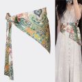New Chinese-style Bohemian Ethnic Triangular Scarf Tie, Ladies' Decorative Waist Cover, Hot Girl Fart Curtain.