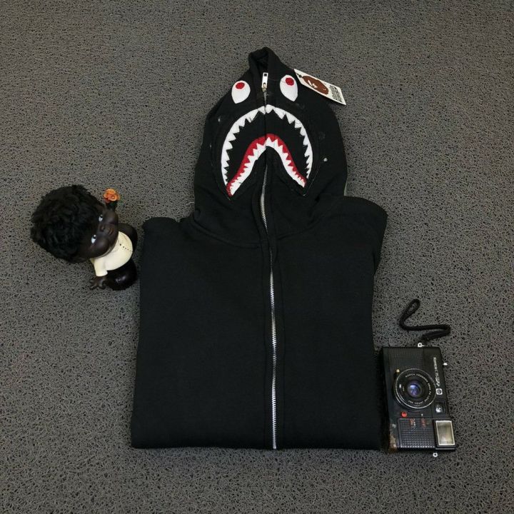 MI'TESORO%20BAPE%20%20Hoodie%20CAMO%20SHARK%20FULL%20ZIP%20HOODIE%20For%20Both%20-%20Image%206