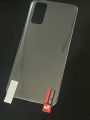 Samsung Galaxy S20 Back Transparent Smooth Sheet Edges Jelly Protector. 