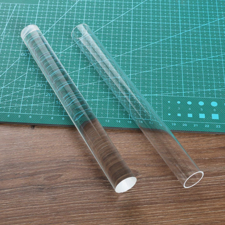 1/2pcs Solid Clay Acrylic Rolling Pin Roller DIY Modelling Clay Tools Sculpting Pottery porcelain Handmade Art Craft Accessories