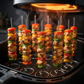 Air Fryer Oven Vertical Grill Skewer Grill Universal Accessories Food Grade 304 Stainless Steel Special Baking Needle. 