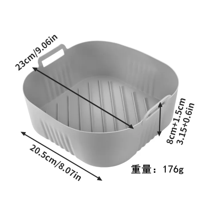 23CM%20Reusable%20Air%20Fryer%20Silicone%20Non-stick%20Mould%20for%20%202000%20Series%20NA230/00%206.2L,%20Cosori%20Turboblaze%206L,%20Clearblaze%206.2L%20-%20Image%206
