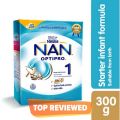 NAN OPTIPRO-1 Infant Formula | 300g / 600g | Baby Milk from Birth to 6 Months | Brain & Immune Support | DHA & OPTIPRO Protein (Imported). 
