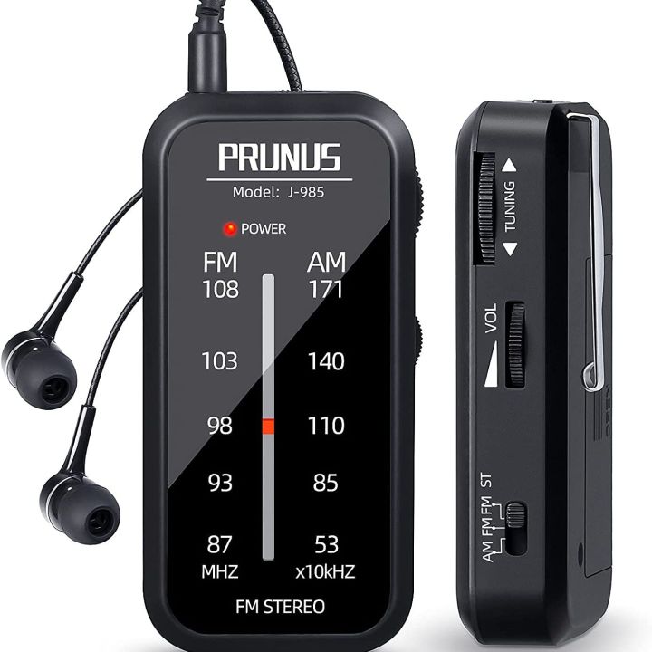 PRUNUS%20Pocket%20Radio%20Mini%20walkman%20AM%20FM%20Radio%20Hand%20Stereo%20Portable%20Radios%20Portable%20Music%20Playe%20AAA%20Batteries%20with%20Headphones%20-%20Image%208