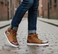 Boots classical design lace up low neck up and stylish shoes.. 