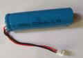 Lithium ion battery 3.7v 18650 with wire 2200mah and JST XHP-2 pin connector. 