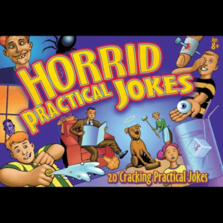 HORRID PRACTICAL JOKES 20pc Practical prank jokes 20 Funny pranks we can play with family and friends
