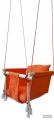 Baby Swing set with comfortable Soft Backrest Cushion, Secure Wooden Hanging Hand made Swing Seat Chair for infants. 