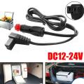 12V Car Refrigerator Power Cord Fridge Freezer Power Cord For ARB Car Cigarette Lighter Adapter Fridge Heater Extension Cable 2m. 