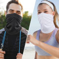 Summer Breathable Bandana Face Mask Cover Hiking Hunting Cycling Bicycle Running Sports Outdoor Tube Scarf Neck Gaiter Men Women. 