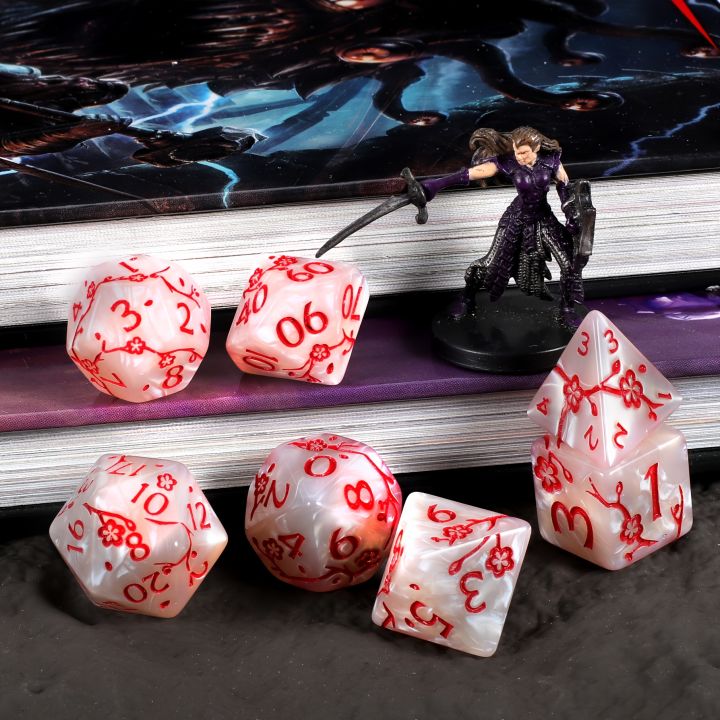 DND%20Dice%20Set%20-7pc%20Plum%20Flower%20Polyhedral%20Dice%20for%20D&D%20RPG%20MTG%20Role%20Playing%20Table%20Party%20Games%20&%20DM%20&%20Dice%20Goblin%20-%20Image%202