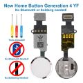 Home Button Replacement for iPhone SE 2022/2020, 7/8/7 Plus/8 Plus | Fingerprint Touch ID Flex Cable | Durable & Precise Fit | Restores Functionality | Includes Screwdrivers for Easy Installation. 