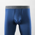 Men's Thermal Underwear with Separate Pouch, Thin Style, Tight-Fitting, Warm Base Layer Pants for Young Men. 