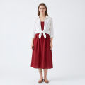 Western Dress Summer Fashion Blazer Tops and Skirt, Girls' for Women's Bottom Nature Outfit.
