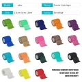 18 Colors Colorful Athletic Wrap Tape Self Adhesive Elastic Bandage Elastoplast Sports Protector Knee Finger Ankle Palm Shoulder. 