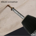 Torx Screwdriver Flat Head Tamper Proof Security Drill Bit Set for Electric Drill Magnetic Extension Adapter Star Hex Spline Bit. 