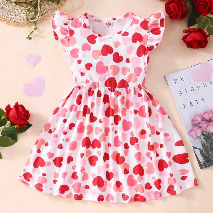2024%20Dress%20Girl%20Kids%20Clothes%20Summer%20Short%20Sleeve%20Floral%20Birthday%20Party%20Cute%20Fashion%20Toddler%20Princess%20Dresses%202%203%204%205%206%20Years%20-%20Image%206