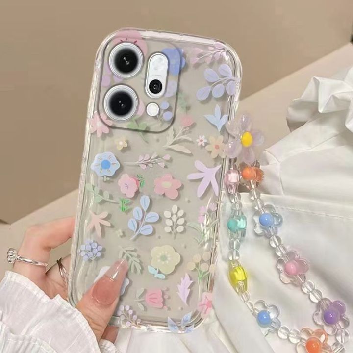 Phone%20Case%20for%20OPPO%20Reno%2014,%20Reno%2014%20Pro,%20Reno%2014F%20Fashion%20Flowers%20Soft%20Case%20Fall%20Prevention%20Protective%20Cover%20-%20Image%202