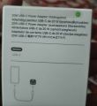 iphone 20W charger original. 