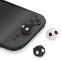 4pcs Cute Soft Silicone Joystick Caps Thumb Grips Cover for Switch 2 Joy Con Controller Protection Video Game Accessories.
