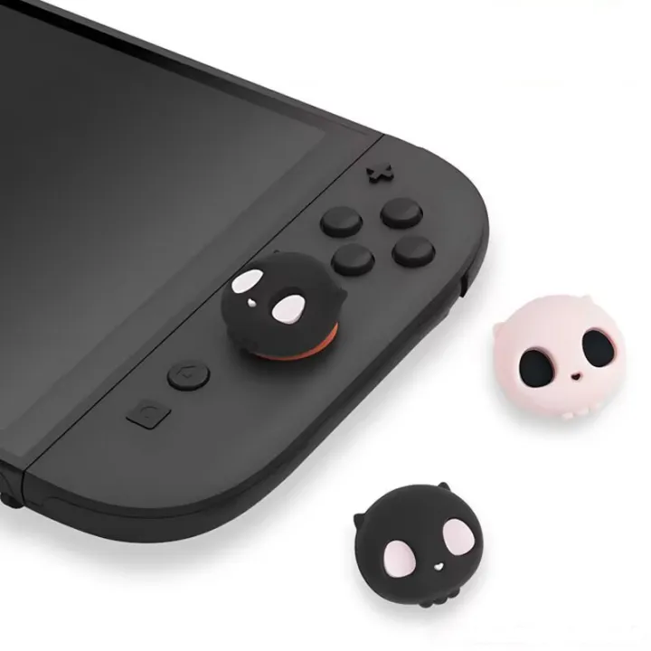 4pcs%20Cute%20Soft%20Silicone%20Joystick%20Caps%20Thumb%20Grips%20Cover%20for%20Switch%202%20Joy%20Con%20Controller%20Protection%20Video%20Game%20Accessories%20-%20Image%202