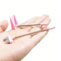 1set 1/12 Scale Miniature Doll House Cleaning Tools: Tiny Broom And Dustpan Model, Sanitation Decoration Accessories For Bathroo.