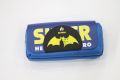Classy Super Hero Pencil Pouch For School & College Boys In Imported Quality Material. 
