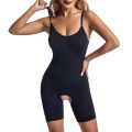 Women Seamless Bodysuit Compression Open Crotch Shapewear Push Up Belly Tightening Corset Slimming Butt Lifter Full Body Shaper. 