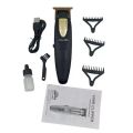 Daling DL-1775 trimmer, rechargeable hair trimmer, beard clipper for men, USB Type-C trimmer, cordless grooming kit, powerful motor trimmer, stainless steel blade trimmer, adjustable length hair clipper, portable beard trimmer, men’s grooming tool. 