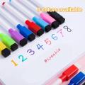 8 Color Magnetic Erasable Whiteboard Pen Color Options Numbering Stationery Office Teaching Supplies For Student Blackboard Note. 