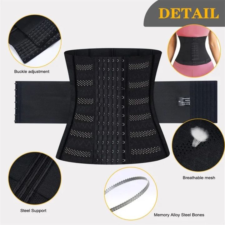 Waist%20Trainer%20for%20Women%20Body%20Shaper%20Tummy%20Control%20Slimming%20Sheath%20Flat%20Belly%20Reductive%20Shapewear%20Slim%20Corset%20Belts%20Summer%20-%20Image%202