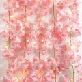 Cherry Blossom String Light 1PC Garland Artificial Flower Garland Vines Fairy Lights For Bedroom Wedding Party Decoration home decoration item. 
