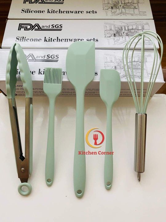 5 in 1 silicon set (အပူခံ) | Shop.com.mm