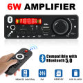DC 5V Bluetooth 5.0 DIY MP3 WMA Decoder Board 6.5mm Microphone Car Audio USB TF FM Radio MP3 Music Player with Remote Control.
