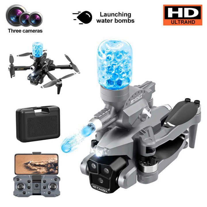 K11 Drone 4K HD Cameras Brushless Motor Thress Camera Water Bomb Mini