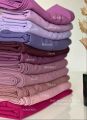 Large Size Georgette Plain Stoller Multicolour Dupattas for girls and women (Size 74 x 34 inch). 