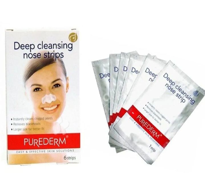 Deep cleansing nose strips 6 strips in 1 box