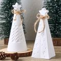 Christmas Ornament Pillar Silicone Candle Mold DIY Handmade Star Cone Aromath Soap Plaster Resin Christmas Molds Home Crafts Dec. 