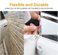 Car Door Edge Guards, 16ft Clear Chrome Universal U Shape  Sealed Door Edge Protection Fit for Most Car. 