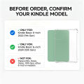 Protective TPU Case For Kindle 6 inches 2024 Transparent Case for Kindle 6” 2022 Soft Cover for Kindle K11/K12/C2V2L3. 